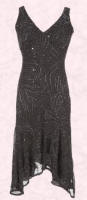Petite Affair - The sequinned evening dress is �110